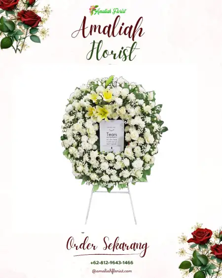 Krans Bunga Duka Srimanganten